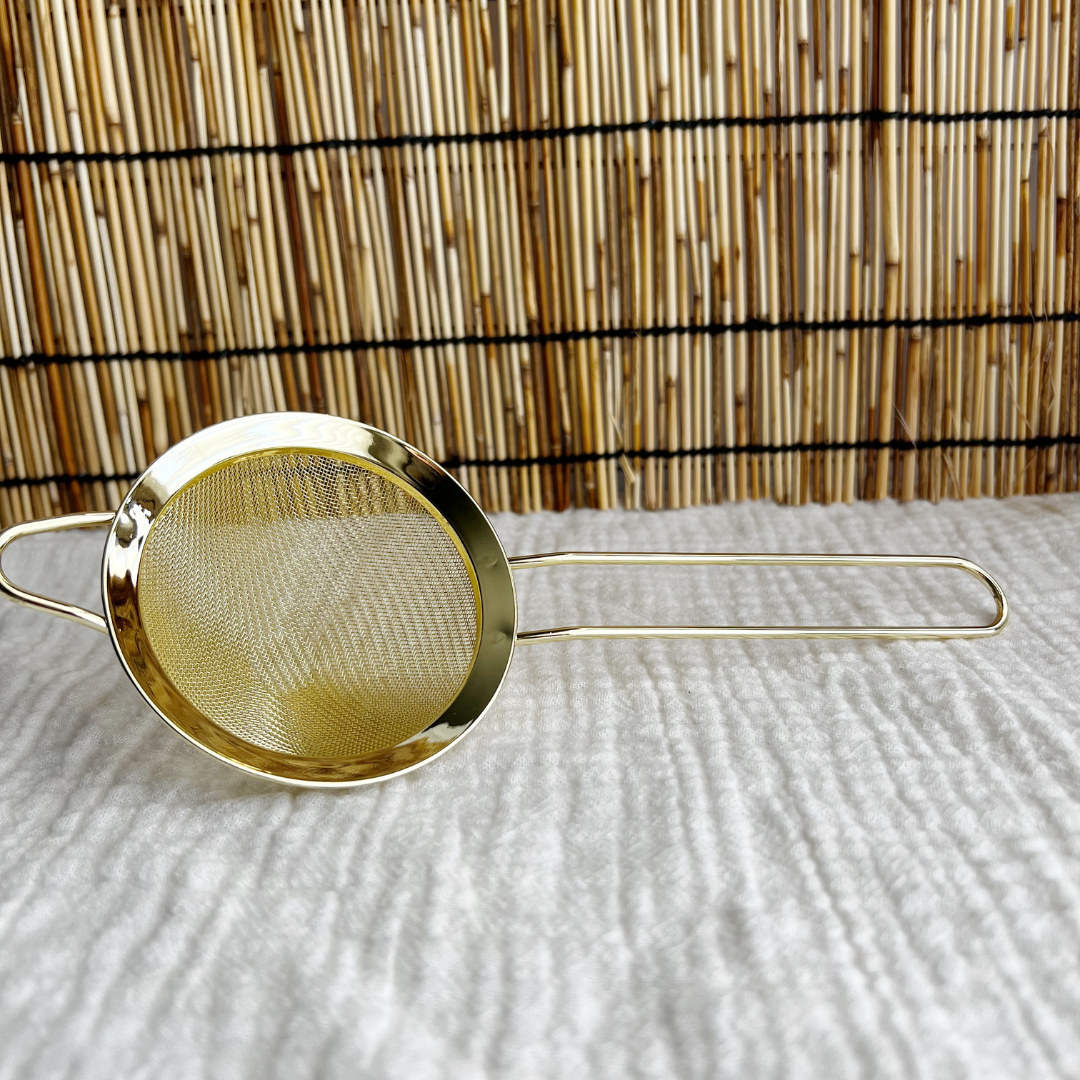 Golden Mesh Strainer