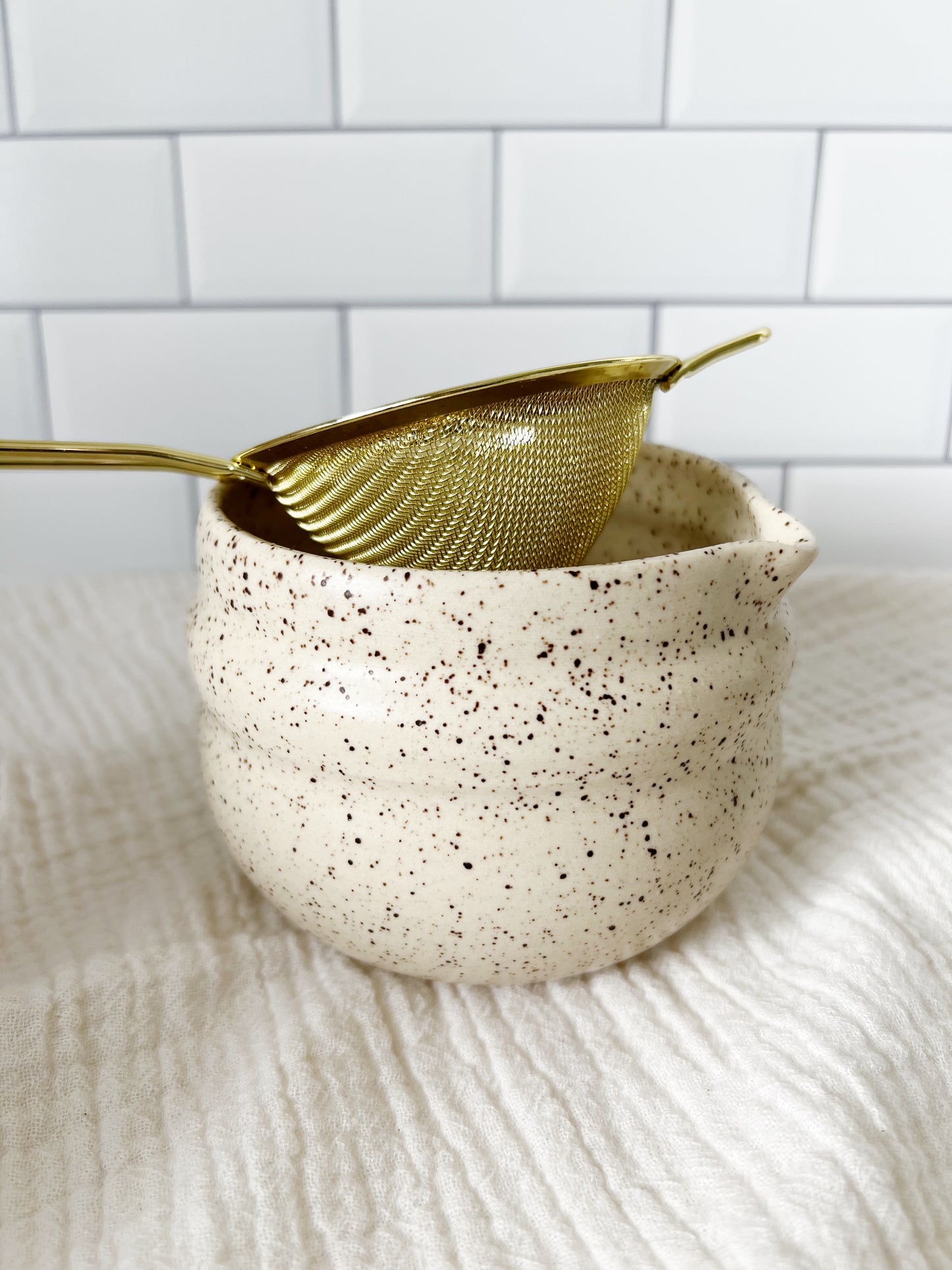 Golden Mesh Strainer