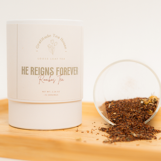 He Reigns Forever – Rooibos Herbal Blend (Loose Leaf)